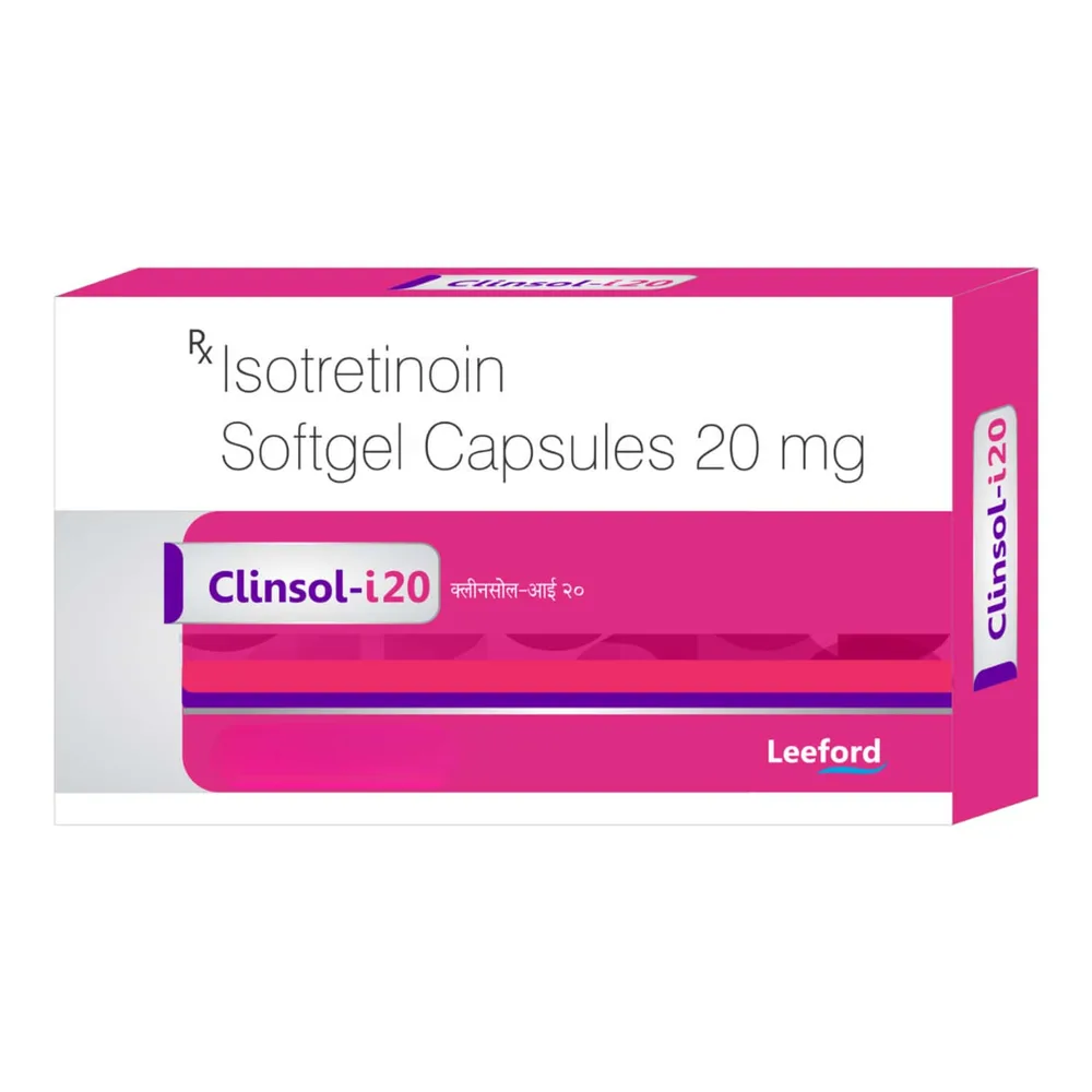 Clinsol I 20mg Strip Of 10 Softgel Capsules