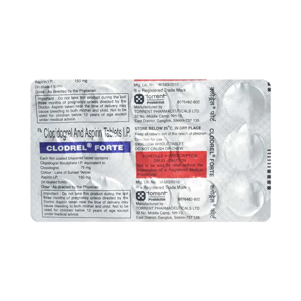 Clodrel Forte Strip Of 15 Tablets