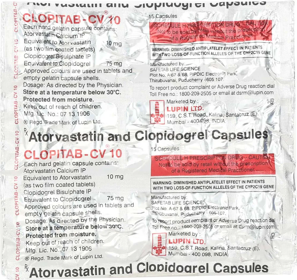 Clopitab CV 10 Capsule