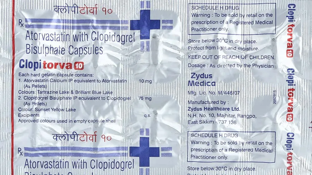 Clopitorva 10 Capsule