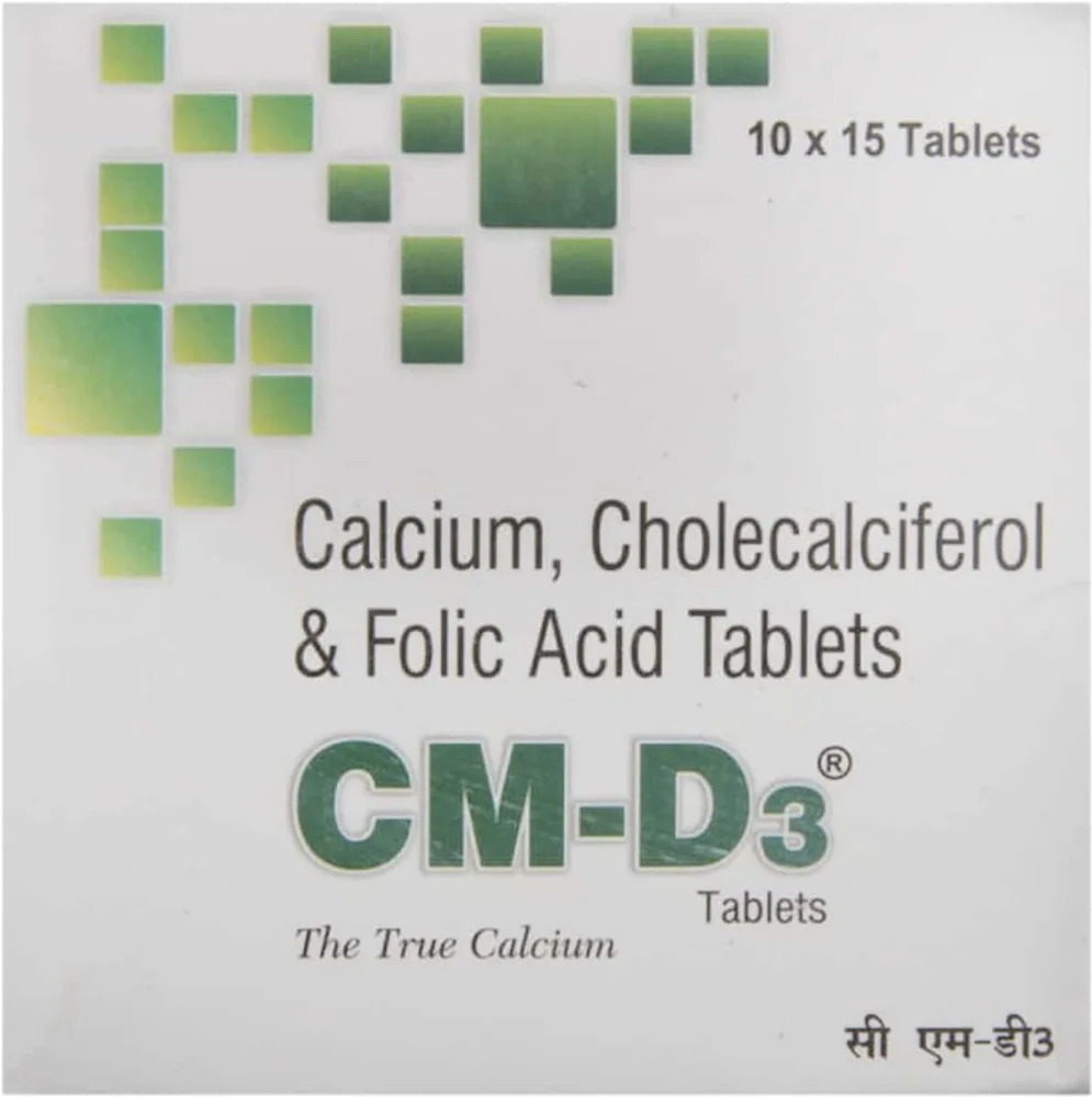 Cm D3 Strip Of 15 Tablets