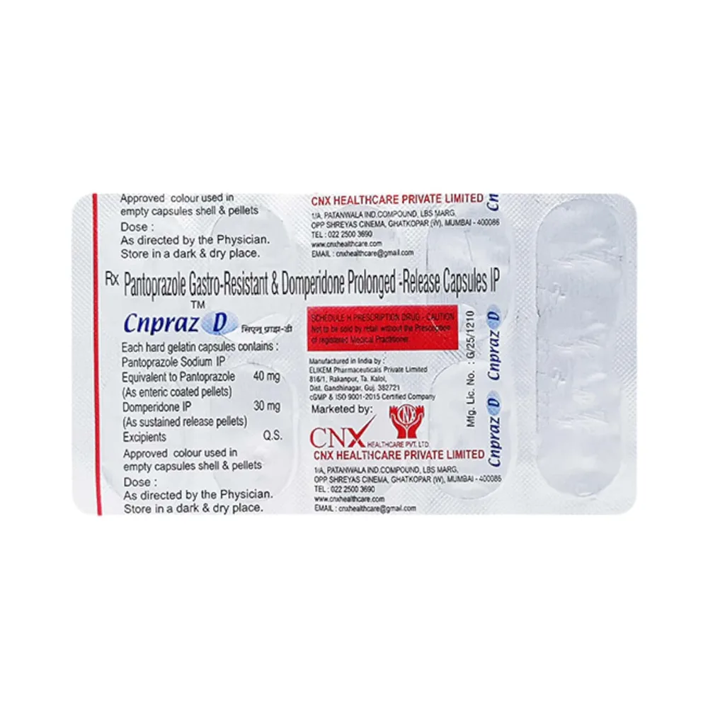 Cnpraz D Strip Of 10 Capsules