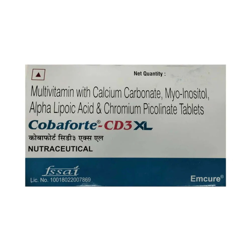 Cobaforte Cd3 Xl Strip Of 10 Tablets