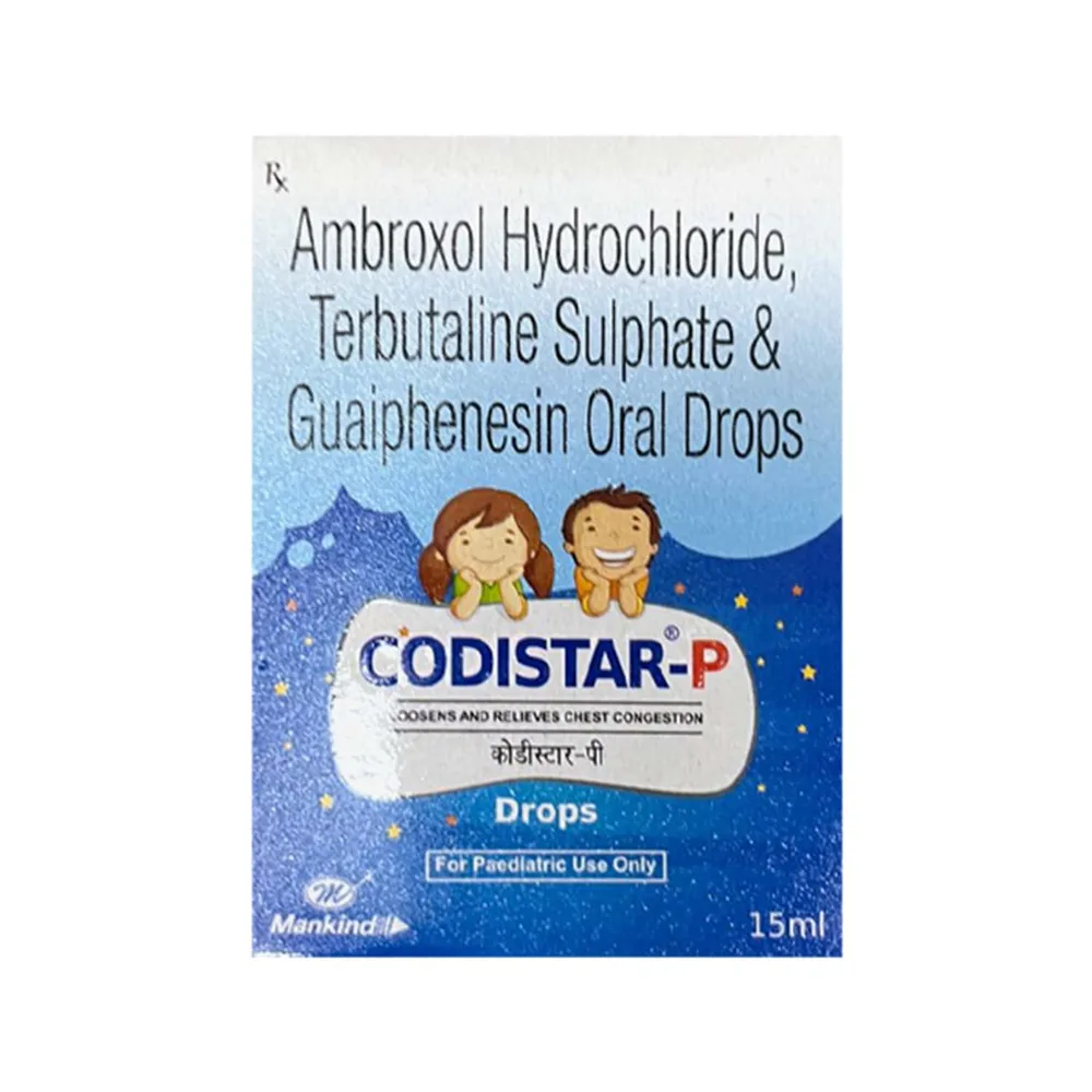 Codistar P Bottle Of 15ml Oral Drops