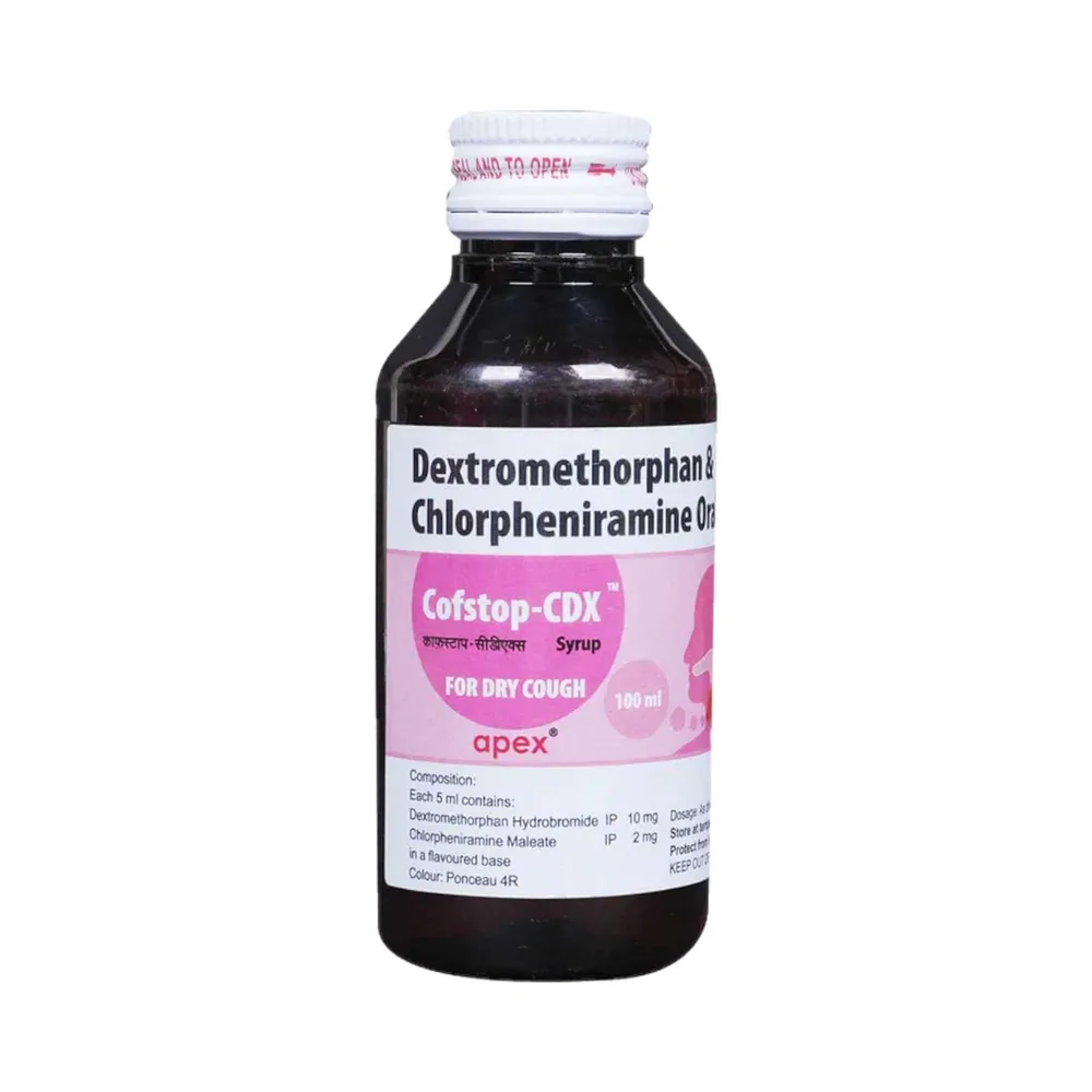 Cofstop Cdx Bottle Of 100ml Syrup