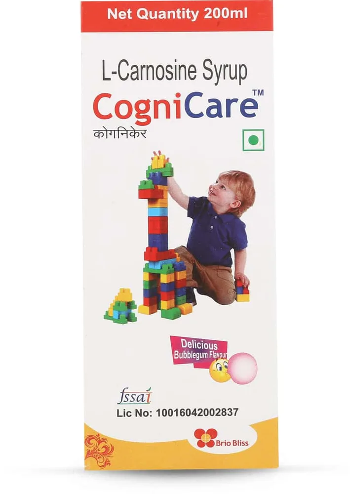 Cognicare Syrup | Bubblegum Flavour