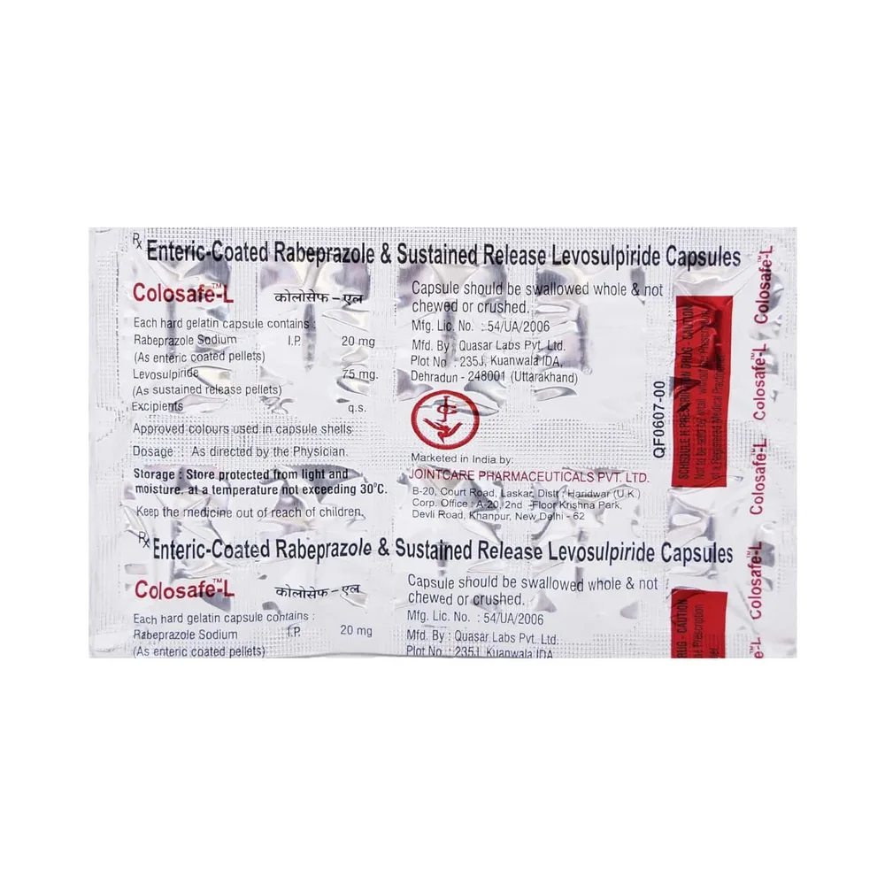 Colosafe L Strip Of 10 Capsules