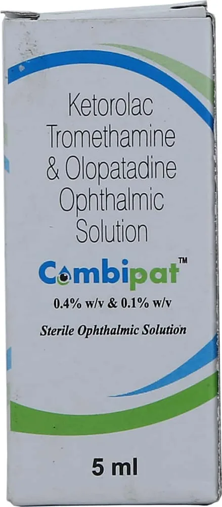 Combipat Bottle Of 5ml Opthalmic Solution