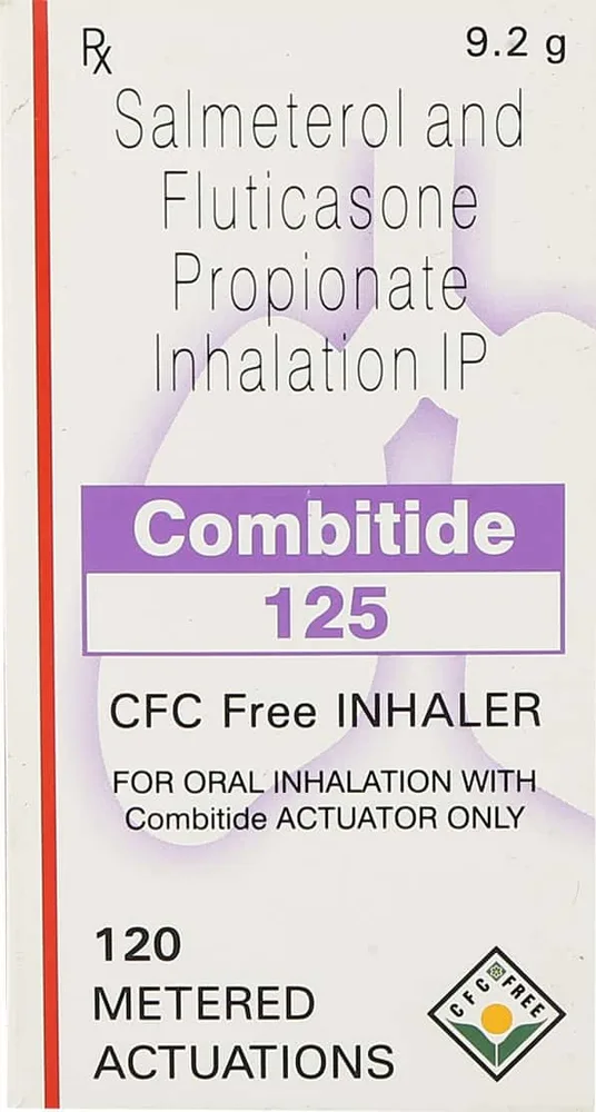 Combitide 125mcg Box Of 120md Metered Dose Inhaler