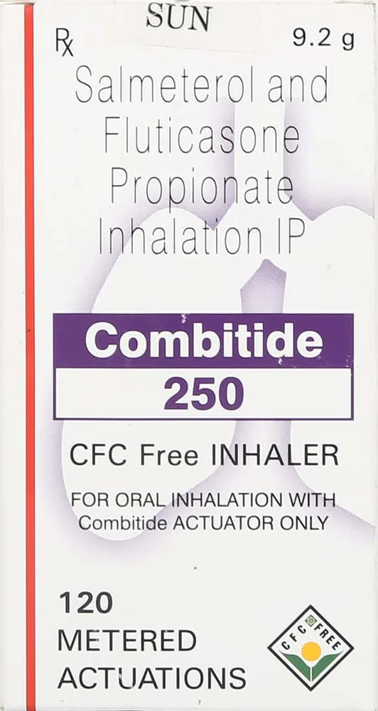 Combitide 250mcg Box Of 120md Metered Dose Inhaler