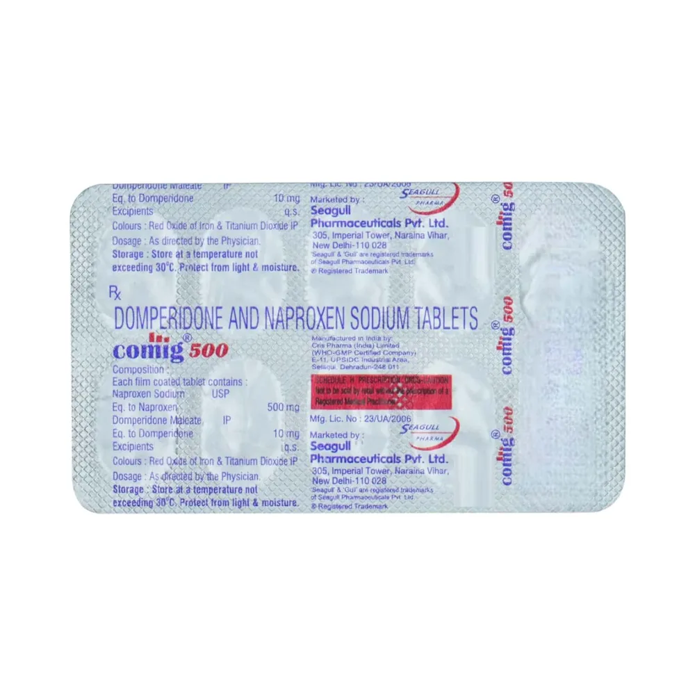 Comig 500mg Strip Of 10 Tablets