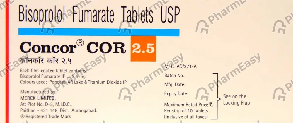Concor 2.5 Tablet