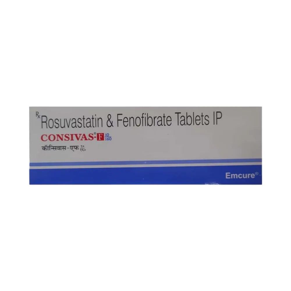 Consivas F 10/160mg Strip Of 10 Tablets