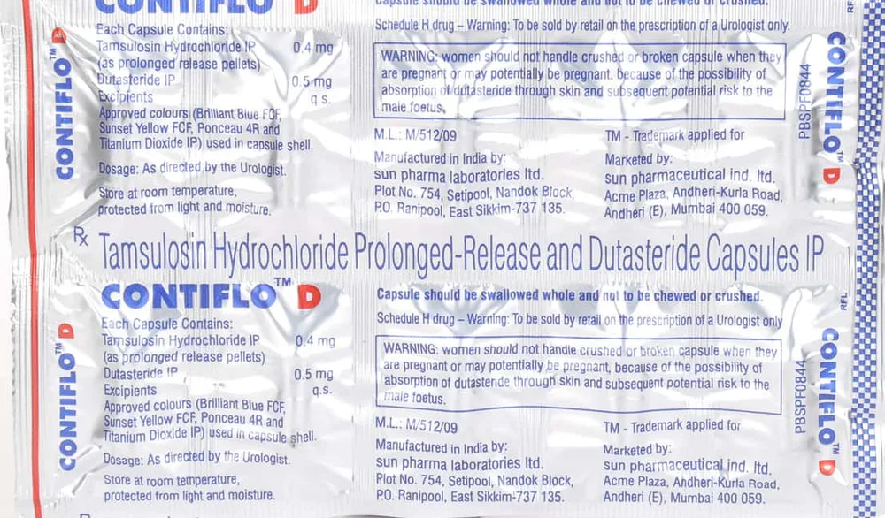 Contiflo D Strip Of 10 Capsules