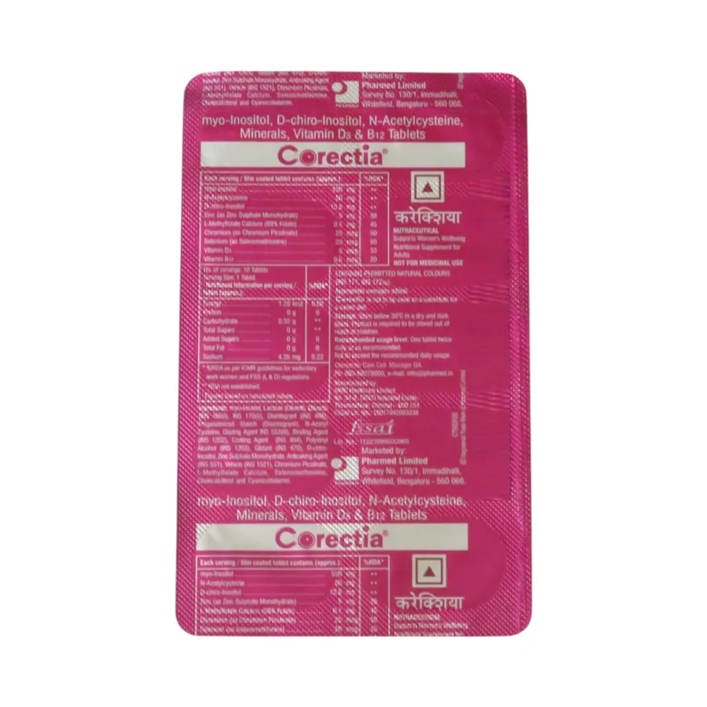 Corectia Strip Of 10 Tablets