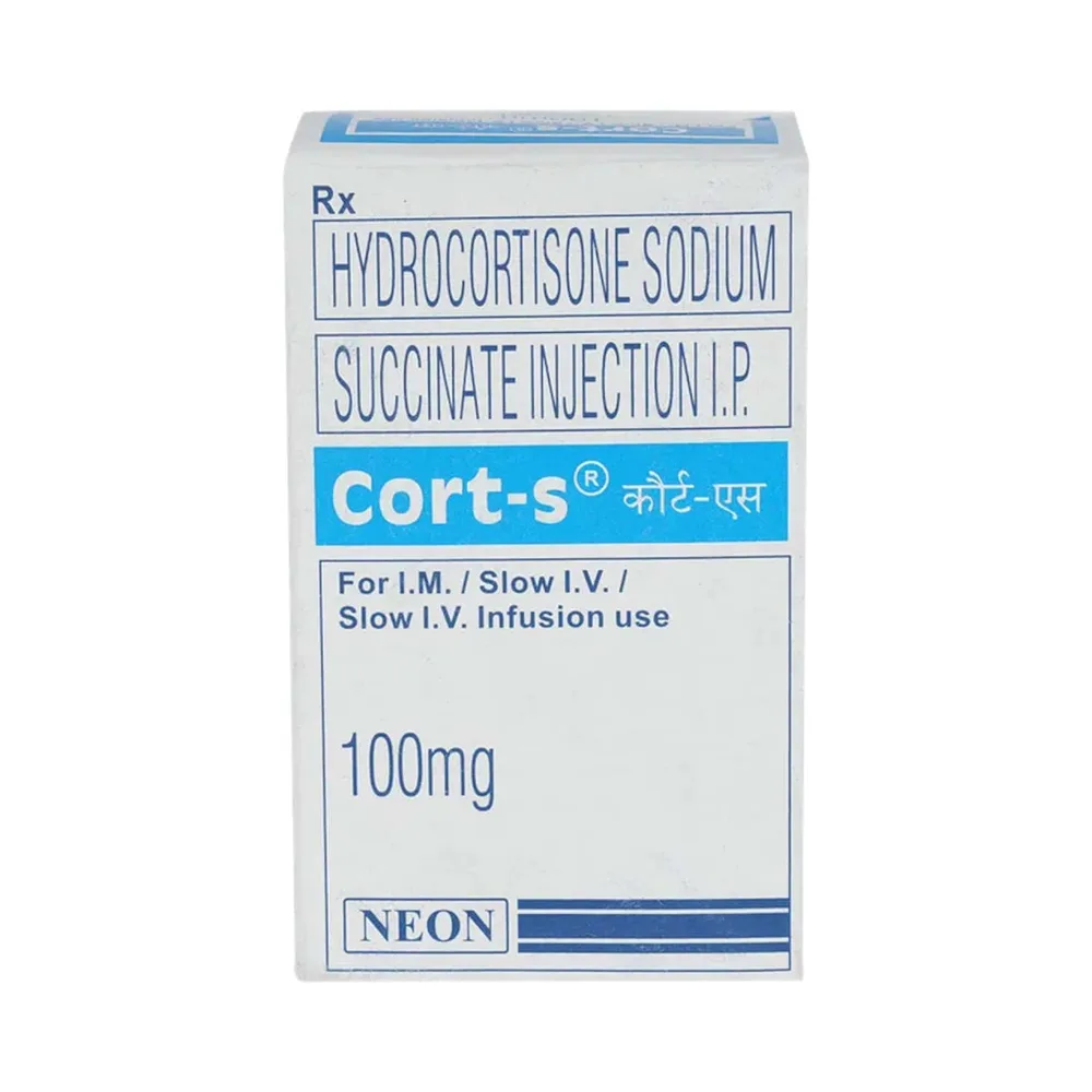 Cort S 100mg Dry Vial Of 1 Powder For Injection