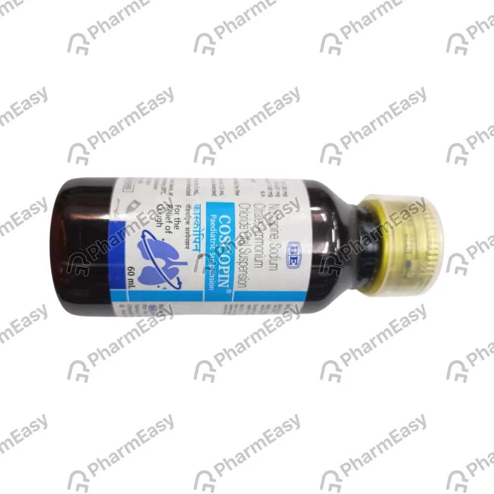 Coscopin Paediatric Suspension Bottle Of 60ml
