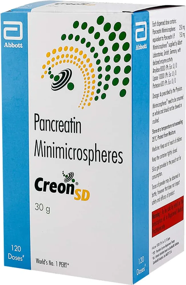 Creon Sd Bottle Of 30gm Powder