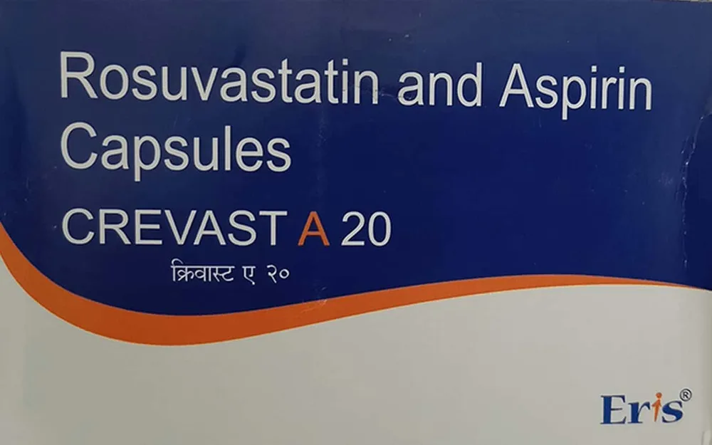 Crevast A 20/75mg Strip Of 10 Capsules