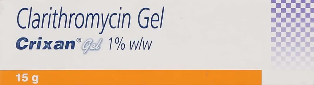 Crixan 1% Tube Of 15gm Gel