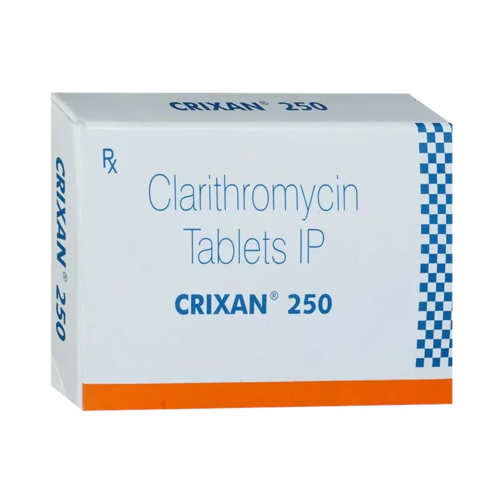 Crixan 250mg Strip Of 10 Tablets