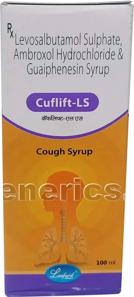 Cuflift Ls Bottle Of 100ml Syrup