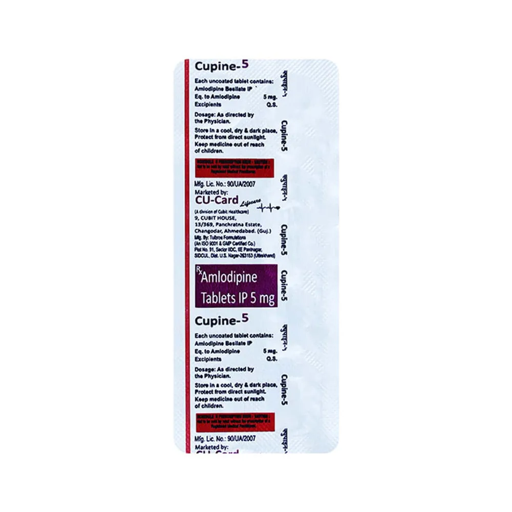 Cupine 5mg Tablet