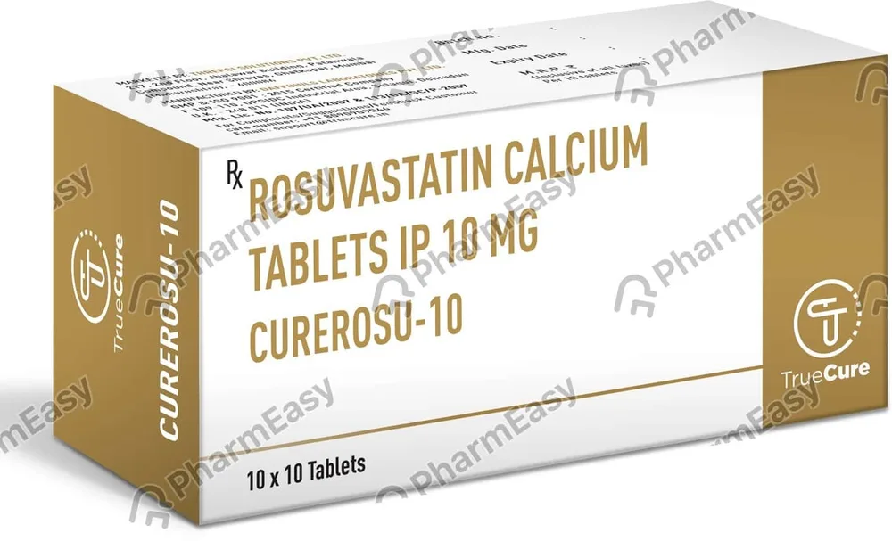 Curerosu 10mg Strip Of 10 Tablets