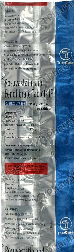 Curerosu F 160mg Strip Of 10 Tablets