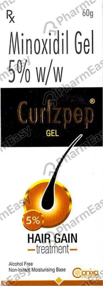 Curlzpep 5% Tube Of 60gm Gel