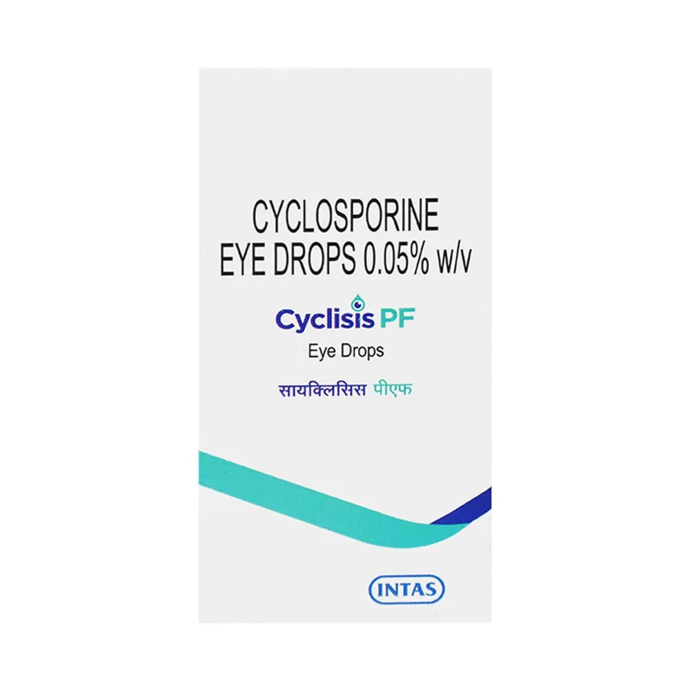 Cyclisis Pf Bottle Of 5ml Eye Drops