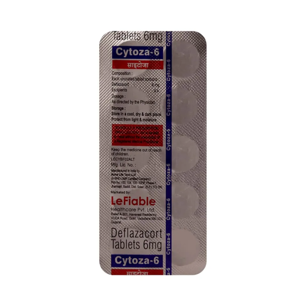 Cytoza 6 Strip Of 10 Tablets