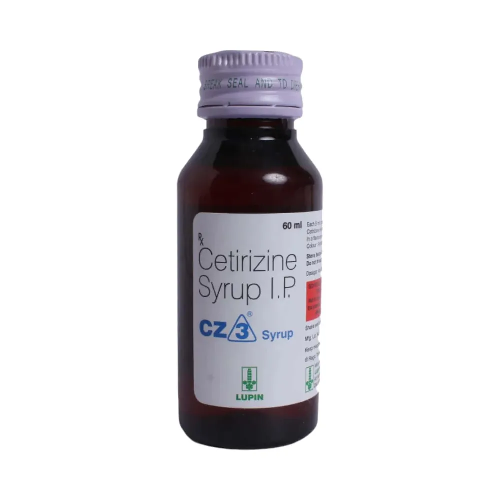 Cz 3 Bottle Of 60ml Syrup