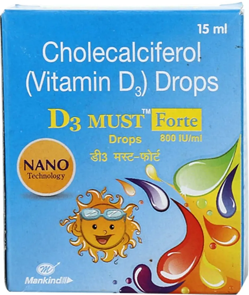 D3 Must Forte 800iu Oral Drops