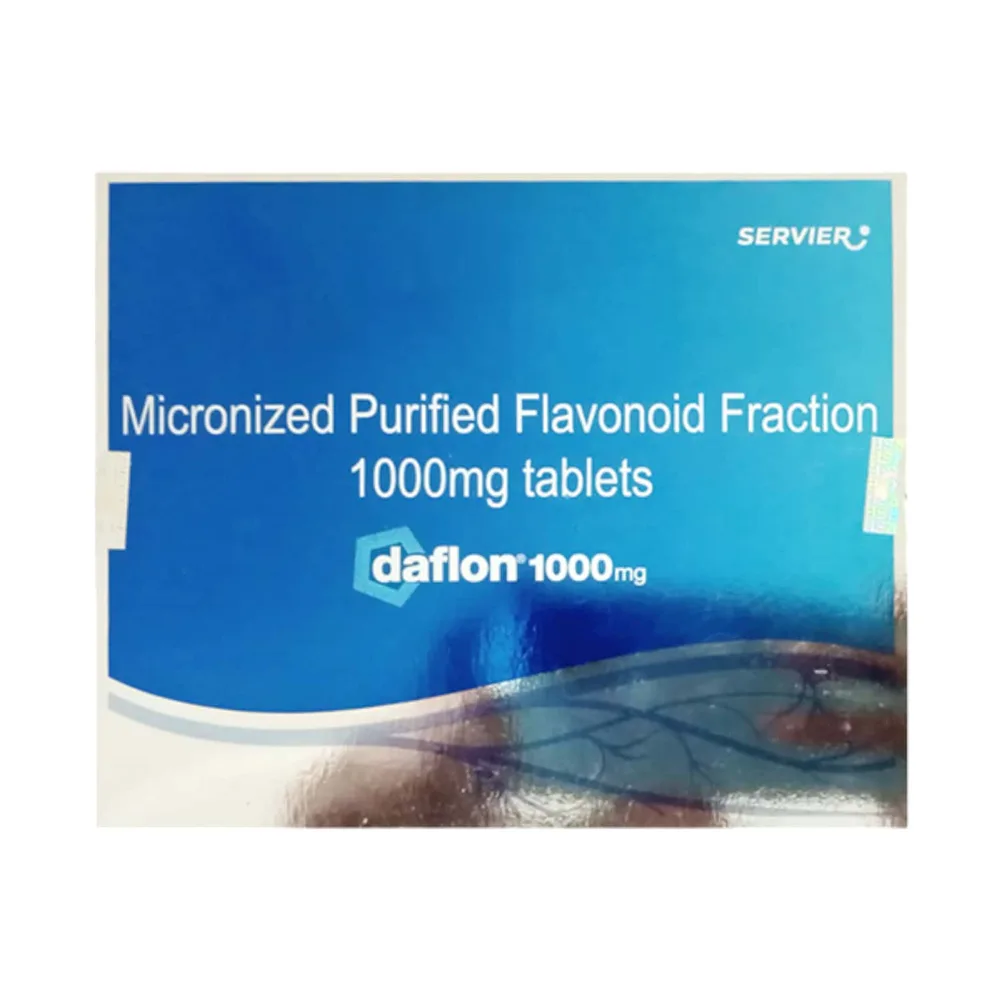 Daflon 1000mg Strip Of 20 Tablets