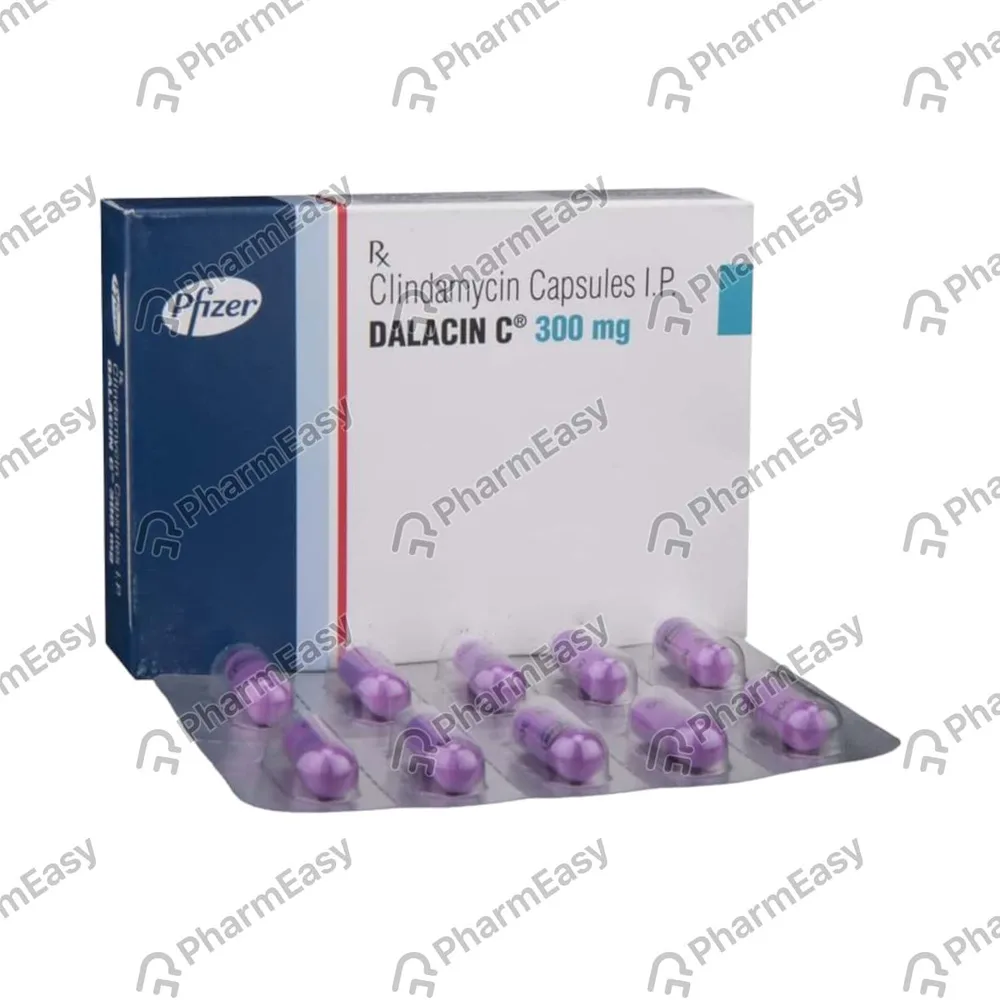 Dalacin C 300mg Strip Of 8 Capsules