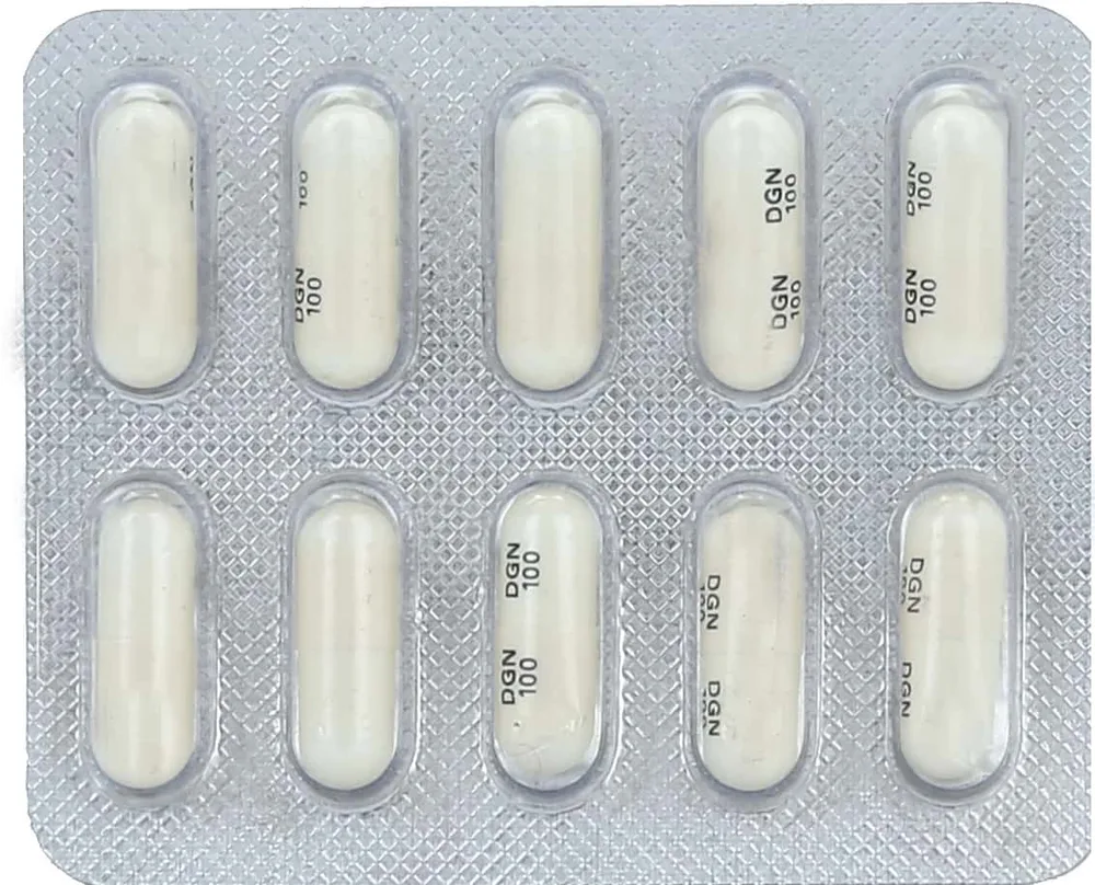 Danogen 100mg Strip Of 10 Capsules