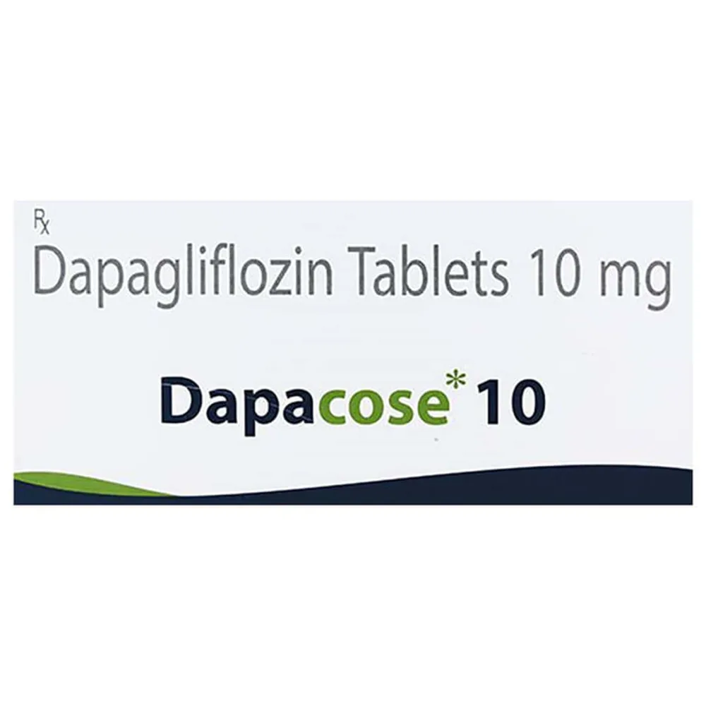 Dapacose 10mg Strip Of 10 Tablets