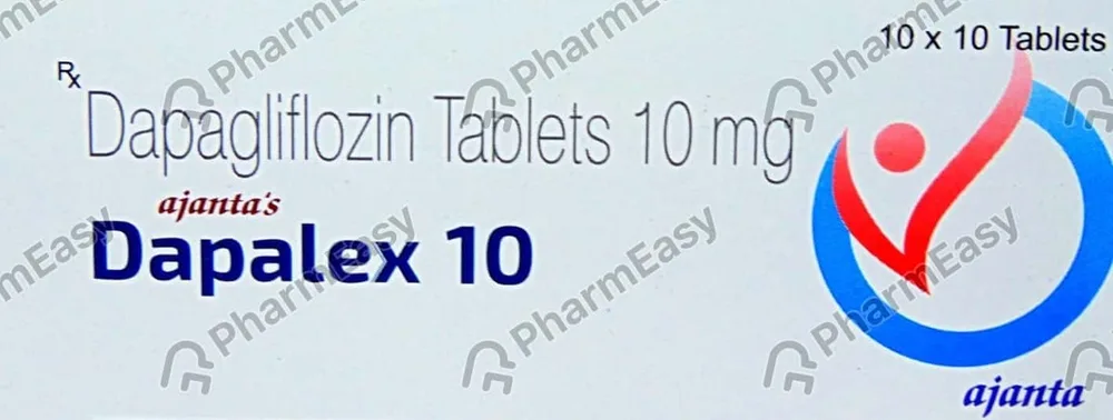 Dapalex 10mg Strip Of 10 Tablets