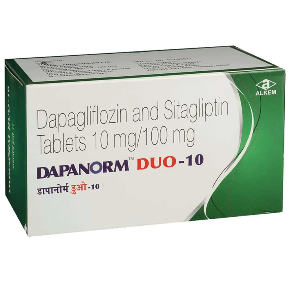 Dapanorm Duo 10mg Strip Of 10 Tablets