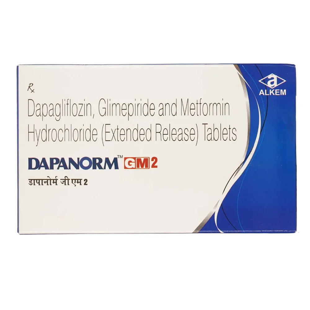 Dapanorm GM 2mg Tablet