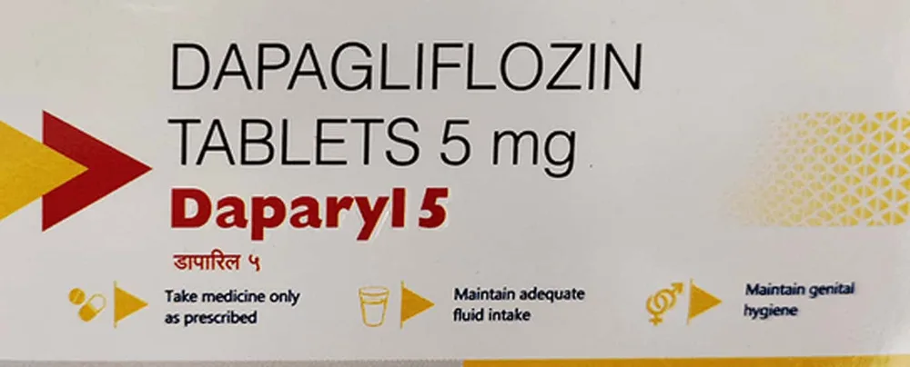 Daparyl 5mg Strip Of 10 Tablets