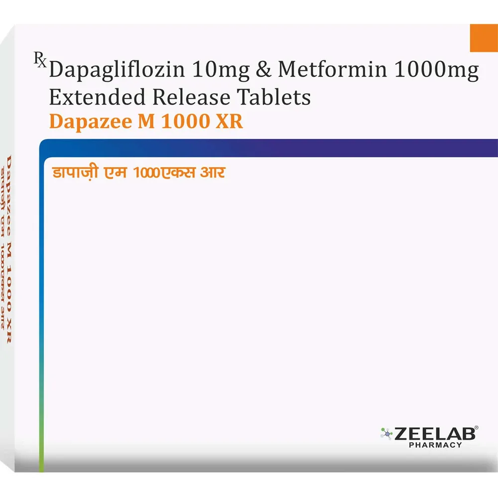 Dapazee M 1000mg Xr Strip Of 15 Tablets