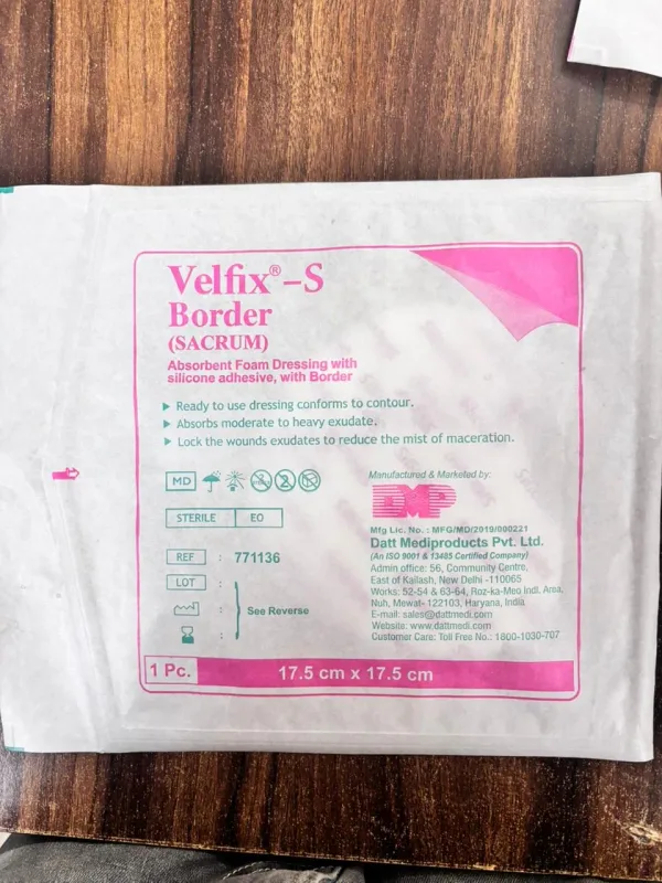 Datt Velfix-s Border Sacrum -17.5CM*17.5CM