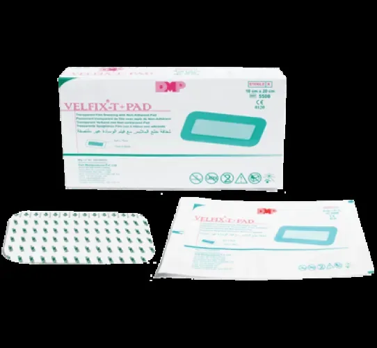 Datt Velfix-T+Pad 10cm x 20cm Adhesive Dressing Pad for Wound Care