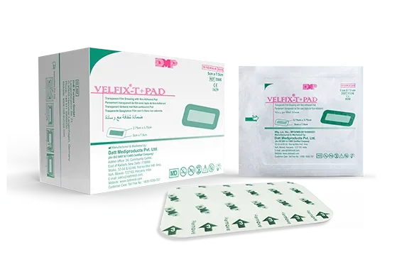 Datt Velfix-T+Pad 10cm x 25cm Adhesive Dressing for Wound Care