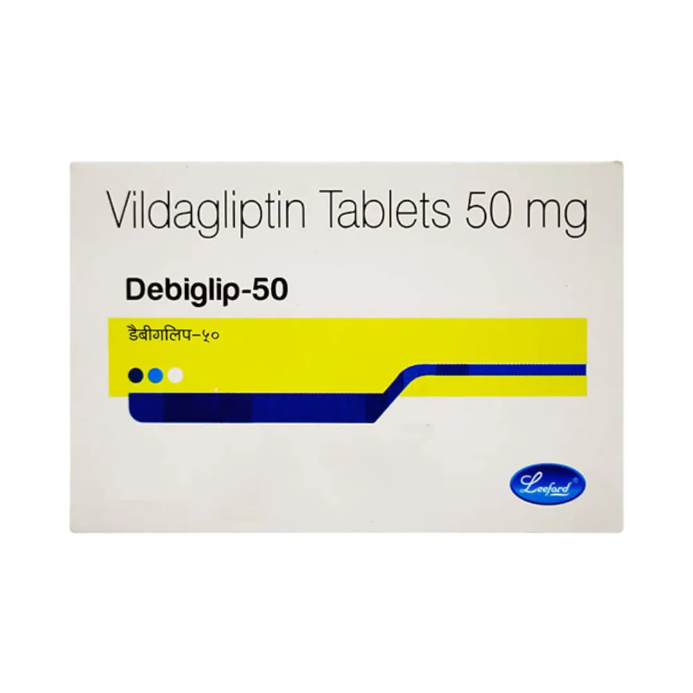 Debiglip 50mg Strip Of 15 Tablets