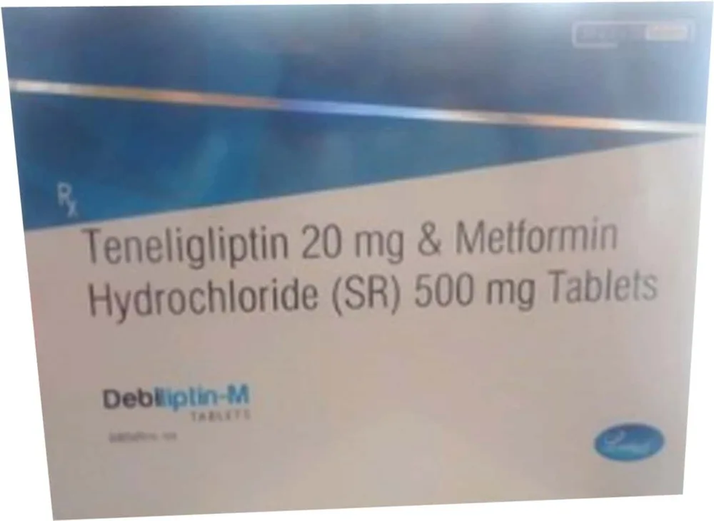 Debiliptin M 20/500mg Strip Of 10 Tablets