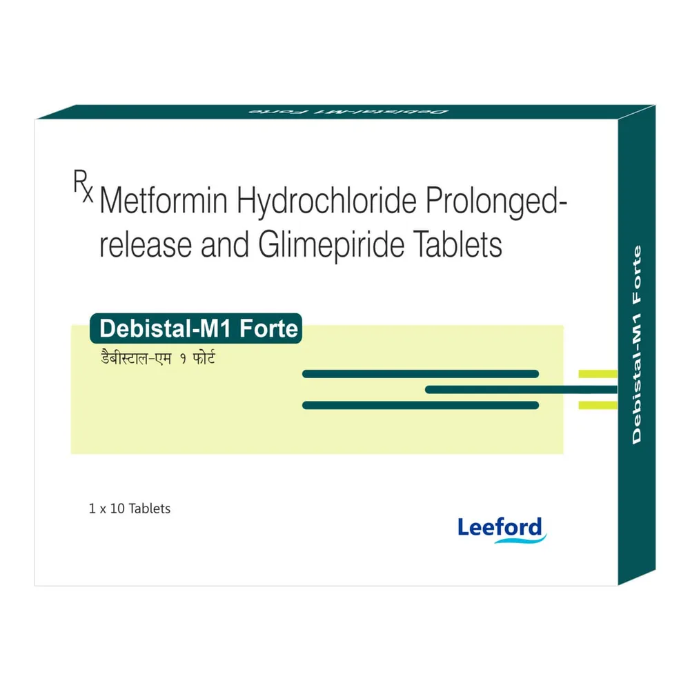 Debistal M 1mg Forte Strip Of 10 Tablets