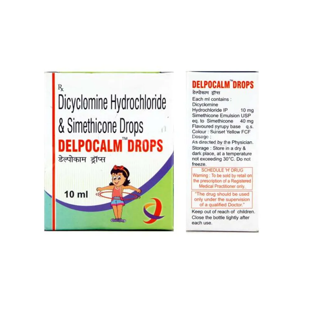 Delpocalm Bottle Of 10ml Oral Drops